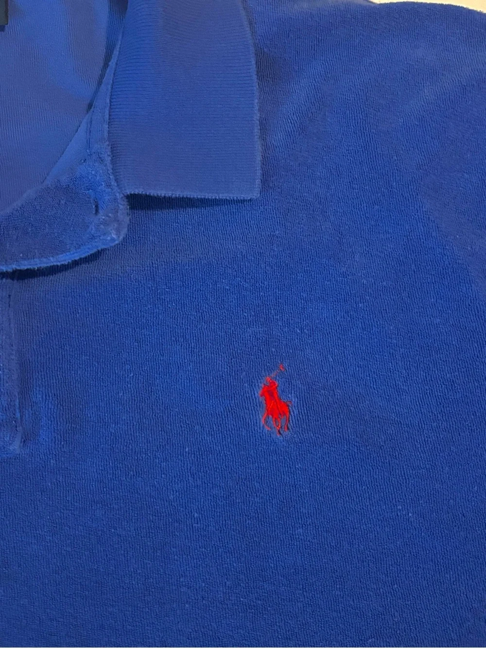 Polo by Ralph Lauren Royal Blue Short-Sleeve Polo with Red Pony